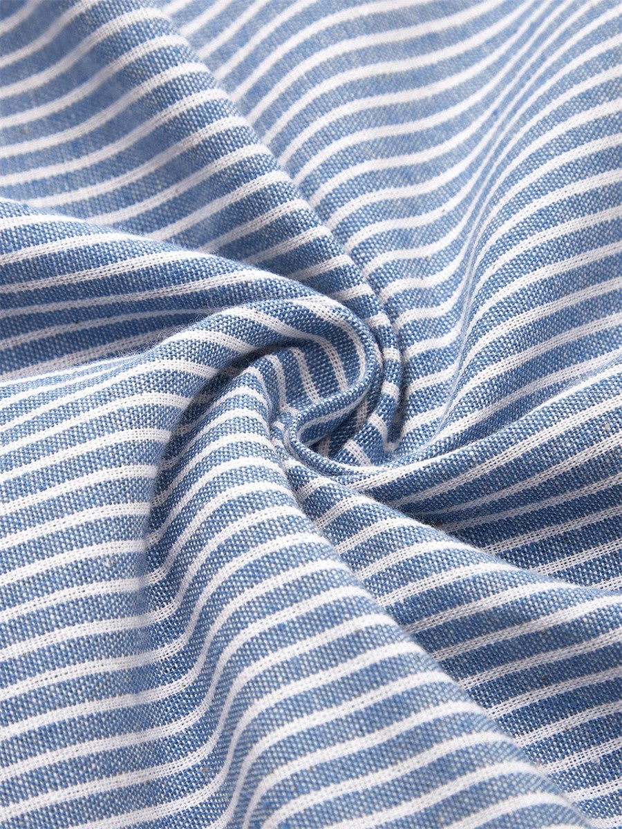 Wanda™ Striped Midi Dress - Chic and Stylish