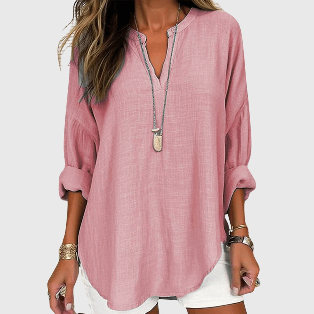Lenara™ | Breezy Chic Beach Shirt