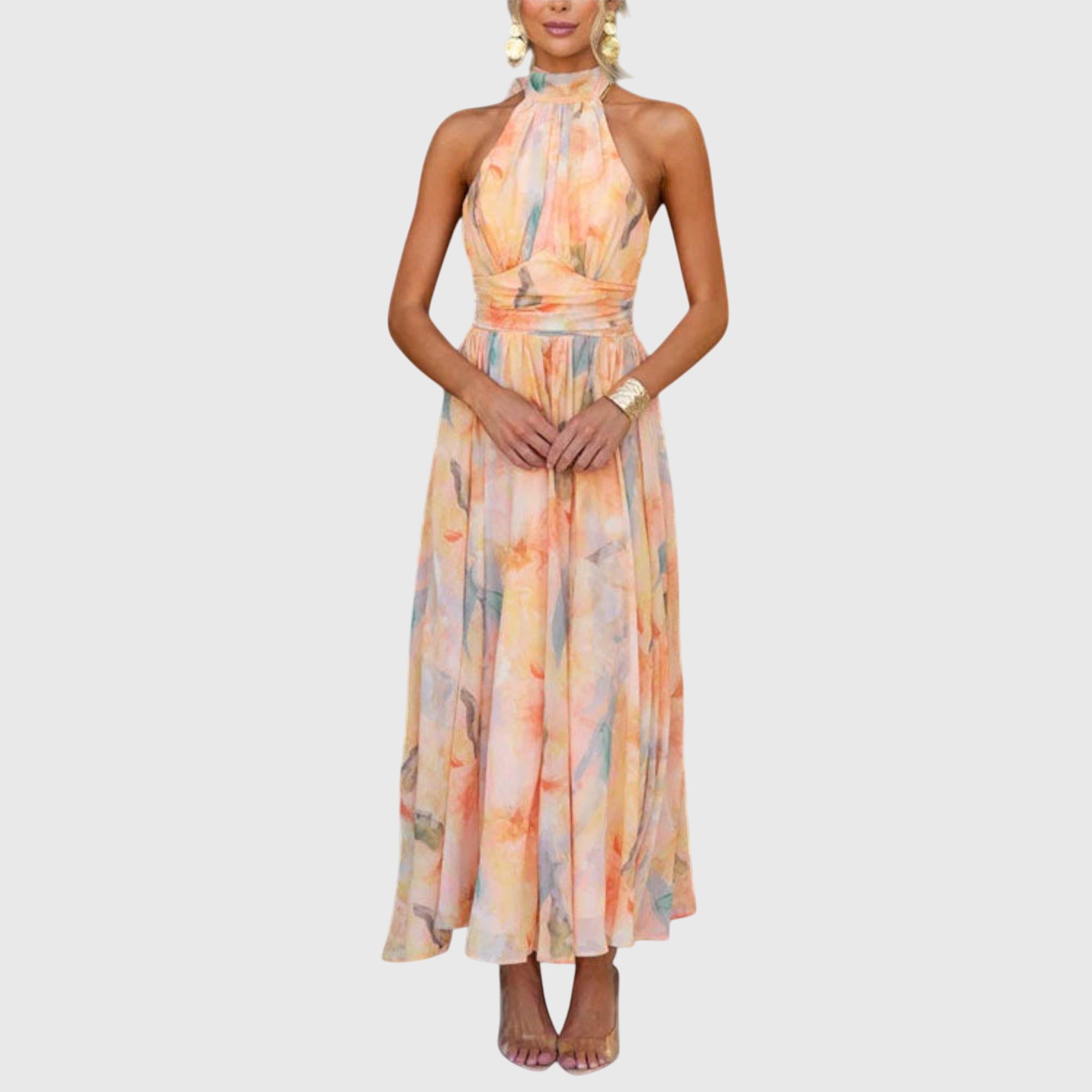 Halter Neck Maxi Dress™
