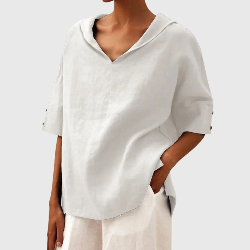 Ayla™ Orange Blouse