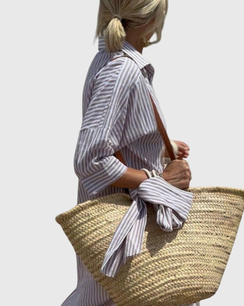 Ellen™ | Timeless Striped Dress