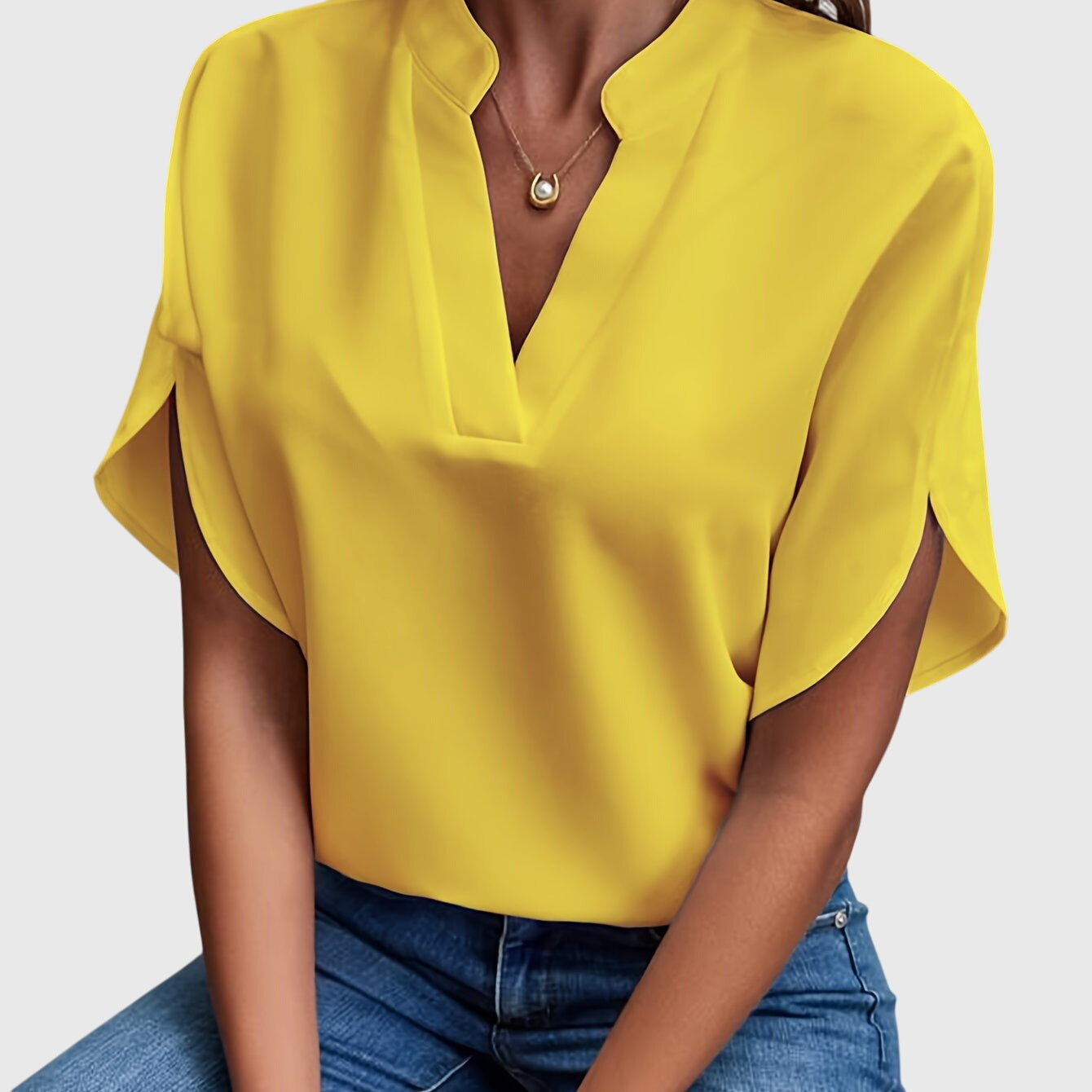 Kristie™ - Chic Elegance Blouse
