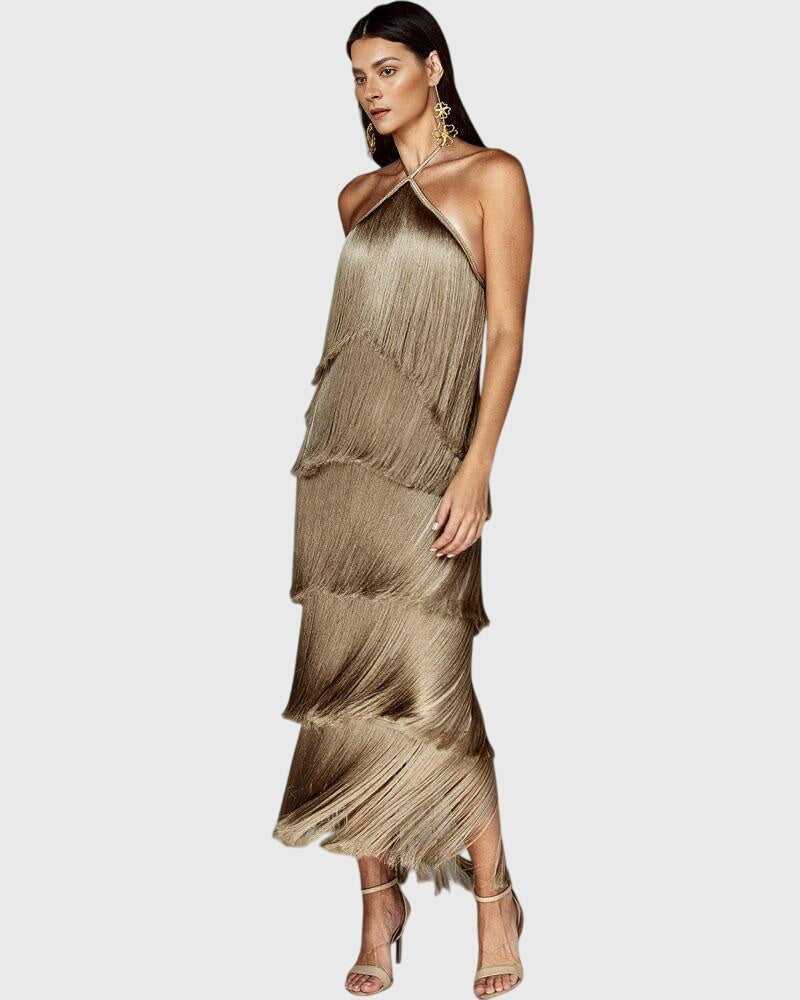 Artiselle™ - Elegant Tassel Dress
