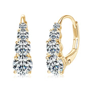 Elorianne | 18k Gold Earrings Featuring Four Gemstones
