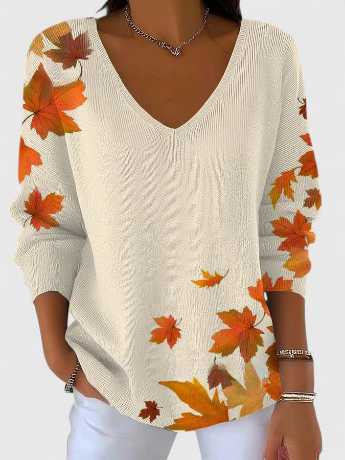 Sera™ | Chic V-Neck Sweater