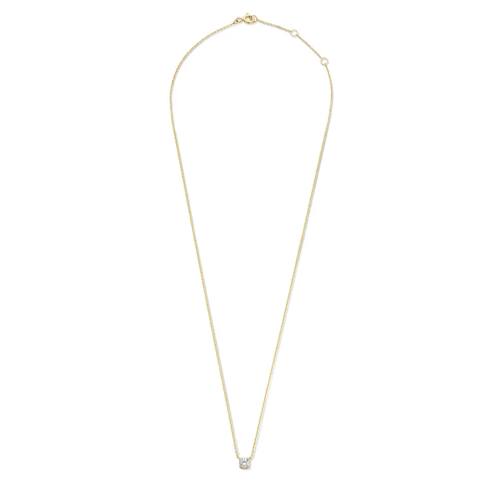 Ysavienna | 14k Gold Moissanite Necklace