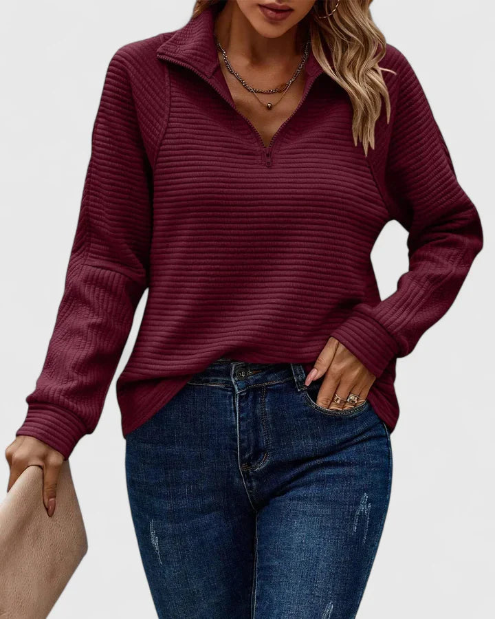 Korynne | Elegant Knit Sweater