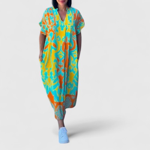 Shamcey™ - Elegant Floral Dress