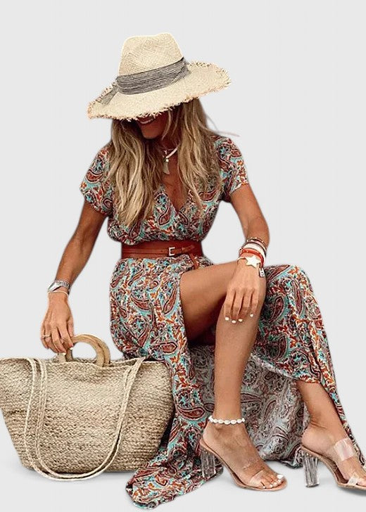 Alleta | Elegant Maxi Dress