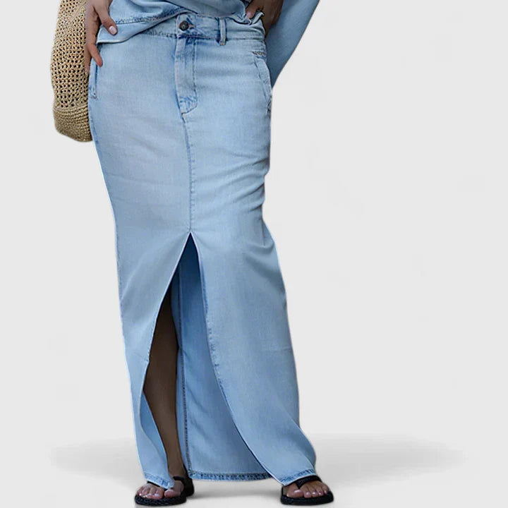 Averlynn | Chic Maxi Skirt Ensemble