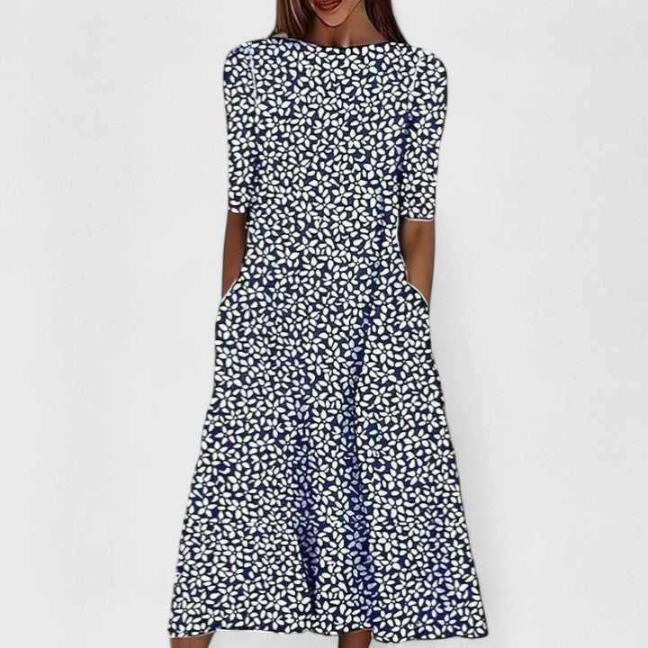 Sarah | Chic Midi Dress